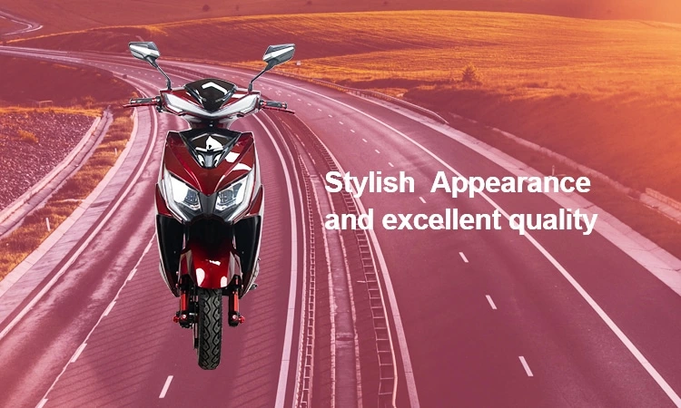 A009 600w/800w Long-range Electric Motorcycle Scooter 55km/h Two-wheeled Vehicle Wholesale