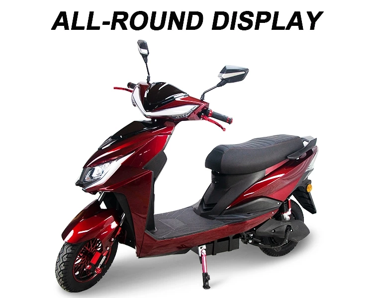 A009 600w/800w Long-range Electric Motorcycle Scooter 55km/h Two-wheeled Vehicle Wholesale