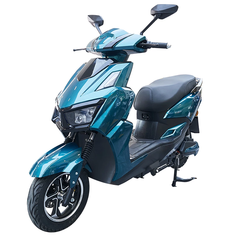 CKD 10 Inch Electric Motor Motorcycle 700W/900W 50km/h Max Speed 2 Seats Lithium Battery Electric Motorcycle Scooter for Adult