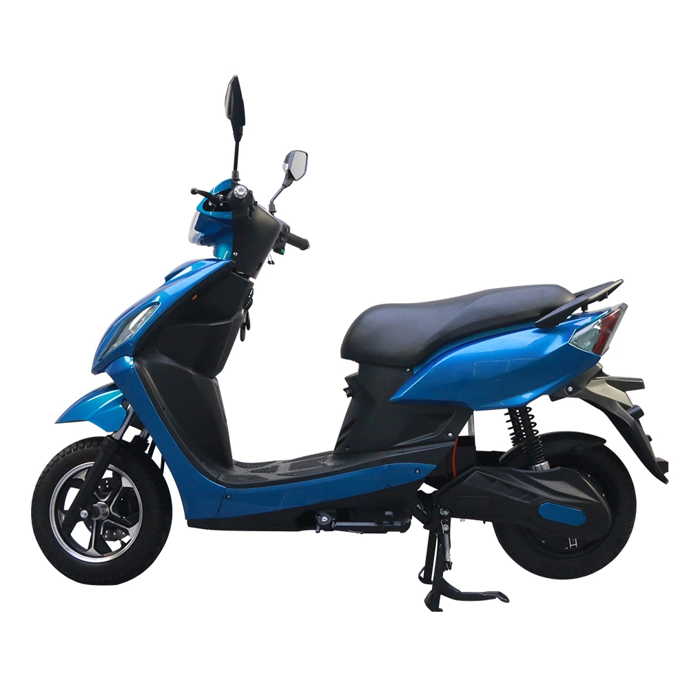 Adult Electric Motorcycle Moped Scooter SKD CKD 10inch 1200W Electric Pedal Moped for Adult