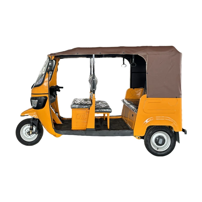 Tr02 Max Ckd 4000w 70km/h Speed  Passenger High Quality 3 Wheel Electric Tricycle Taxi Bike For 7 People