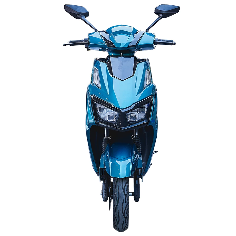 CKD 10 Inch Electric Motor Motorcycle 700W/900W 50km/h Max Speed 2 Seats Lithium Battery Electric Motorcycle Scooter for Adult