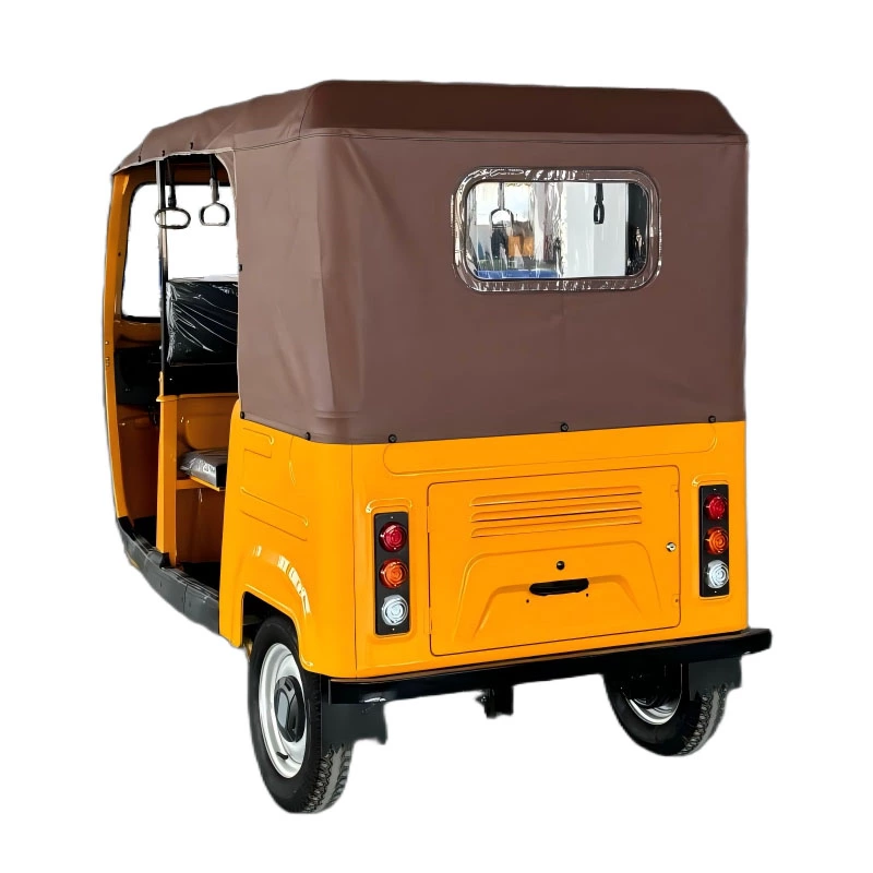 Tr02 Max Ckd 4000w 70km/h Speed  Passenger High Quality 3 Wheel Electric Tricycle Taxi Bike For 7 People