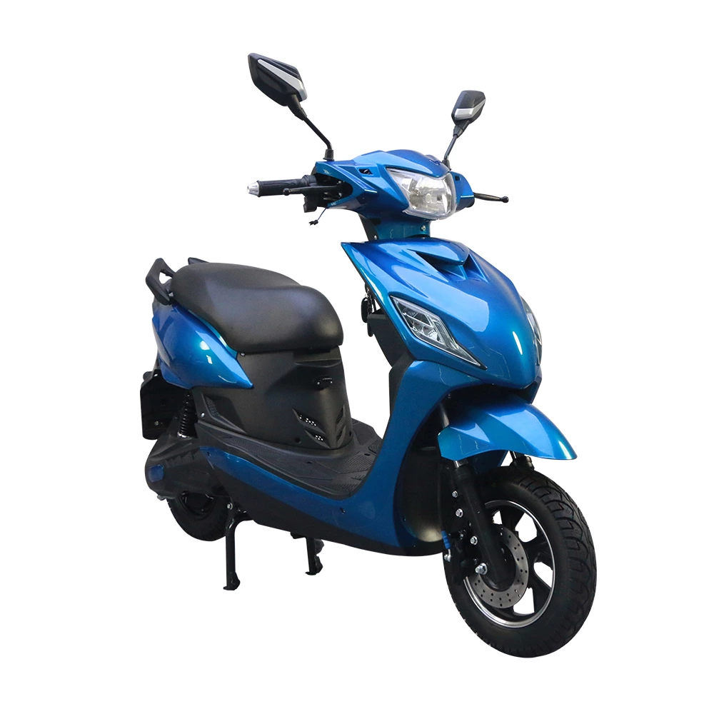 Adult Electric Motorcycle Moped Scooter SKD CKD 10inch 1200W Electric Pedal Moped for Adult