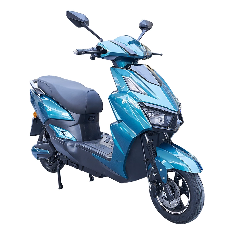 CKD 10 Inch Electric Motor Motorcycle 700W/900W 50km/h Max Speed 2 Seats Lithium Battery Electric Motorcycle Scooter for Adult