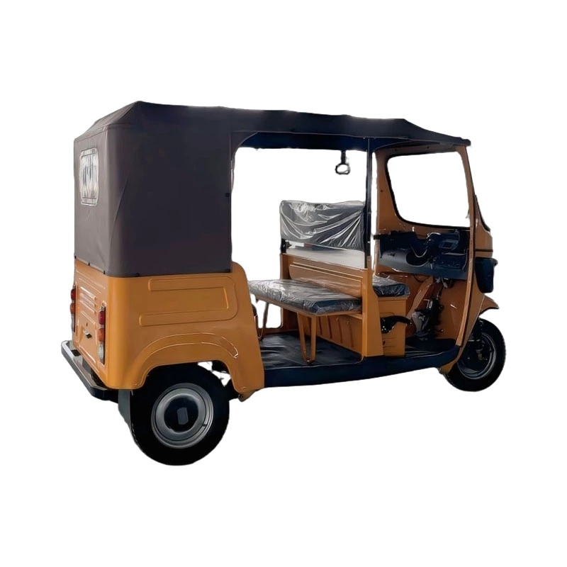 Tr02 Max Ckd 4000w 70km/h Speed  Passenger High Quality 3 Wheel Electric Tricycle Taxi Bike For 7 People
