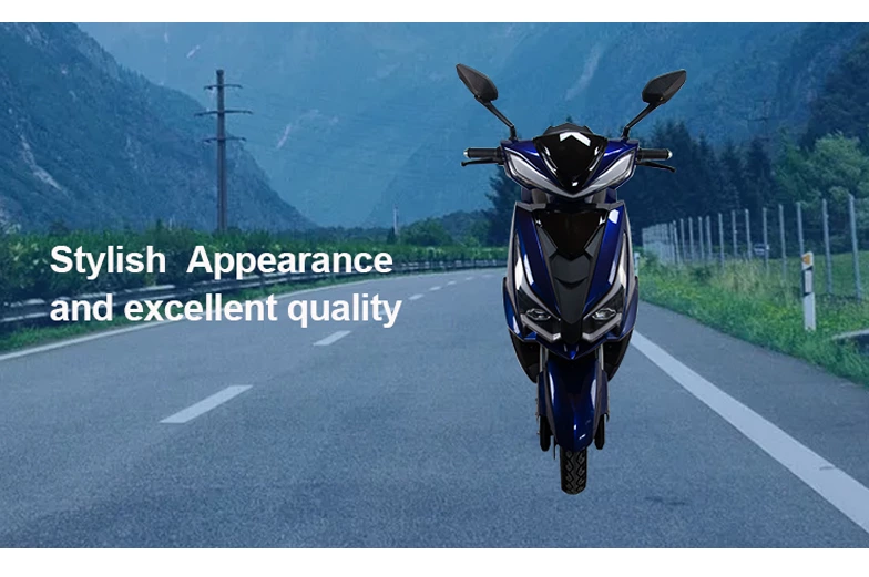 K009 600w/800w motor Long-range Electric Motorcycle Scooter 55km/h speed Two-wheeled Vehicle