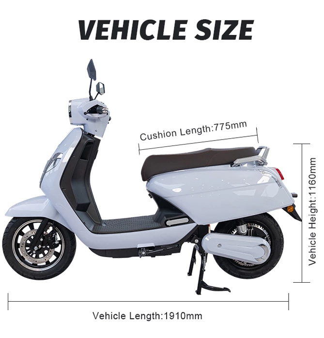 12 inch tires chinese factory electric scooter 1100/1300W 65km/h speed