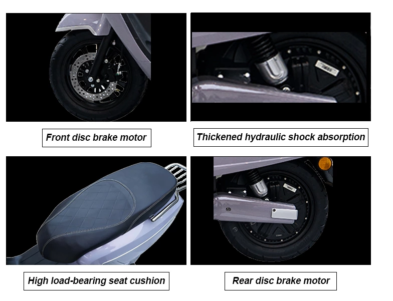 12inch tires 1100/1300W 60km/H Speed  Adult Electric Motorcycle