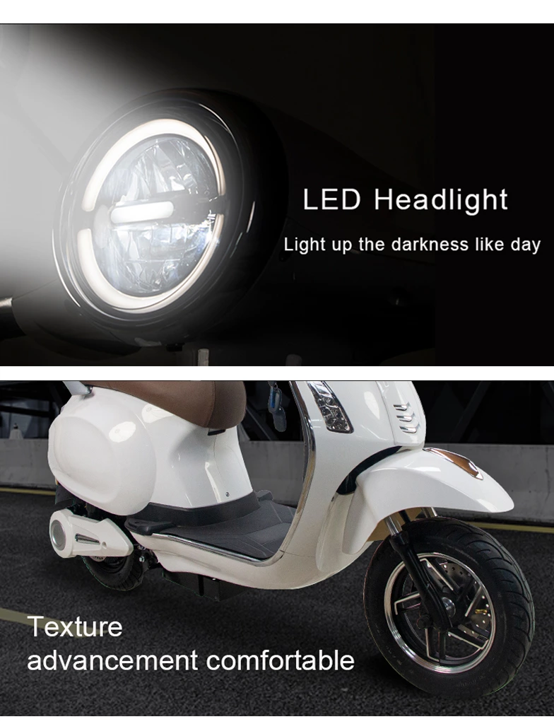 K030 10 inch 2 wheel electric motorcycle