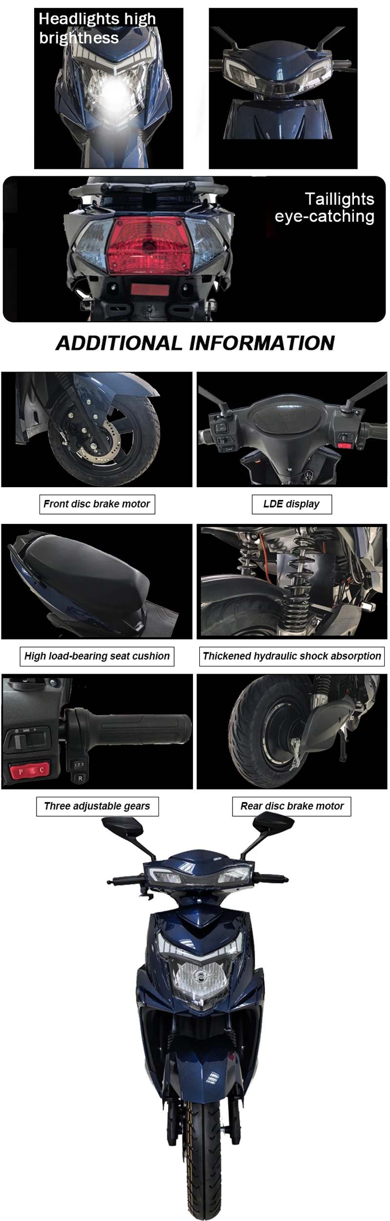 K014 ZS electric motorcycle factory customized