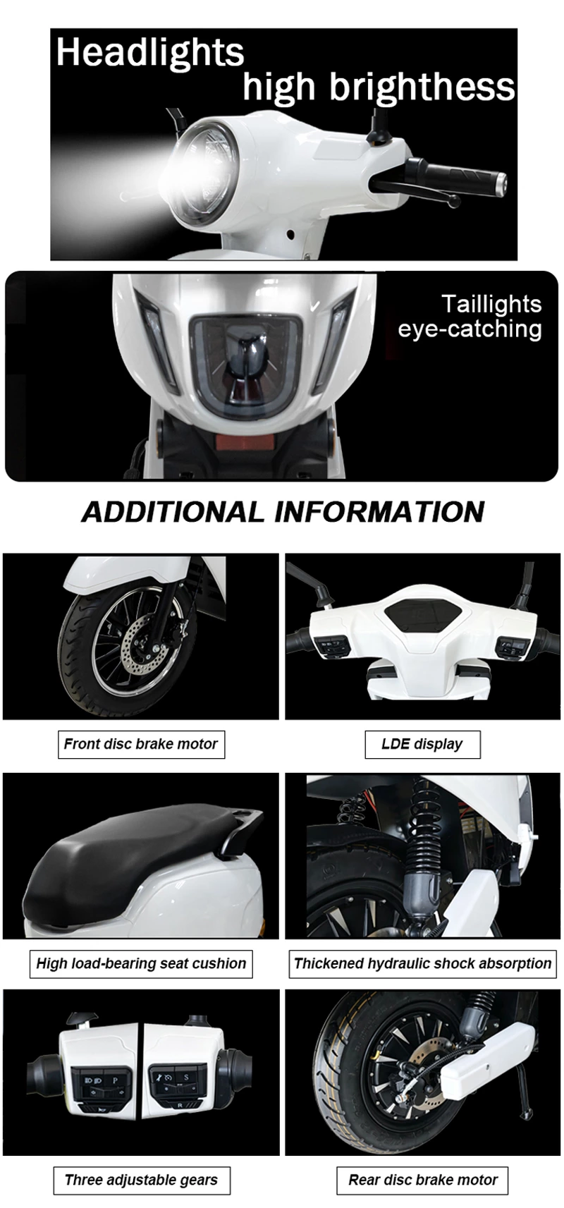 K065 LL 12inch tires electric motorcycle scooter