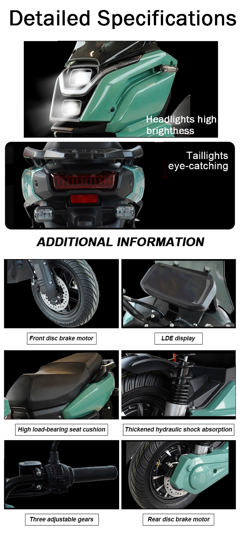 K194 MN3 High-speed off-road electric scooter