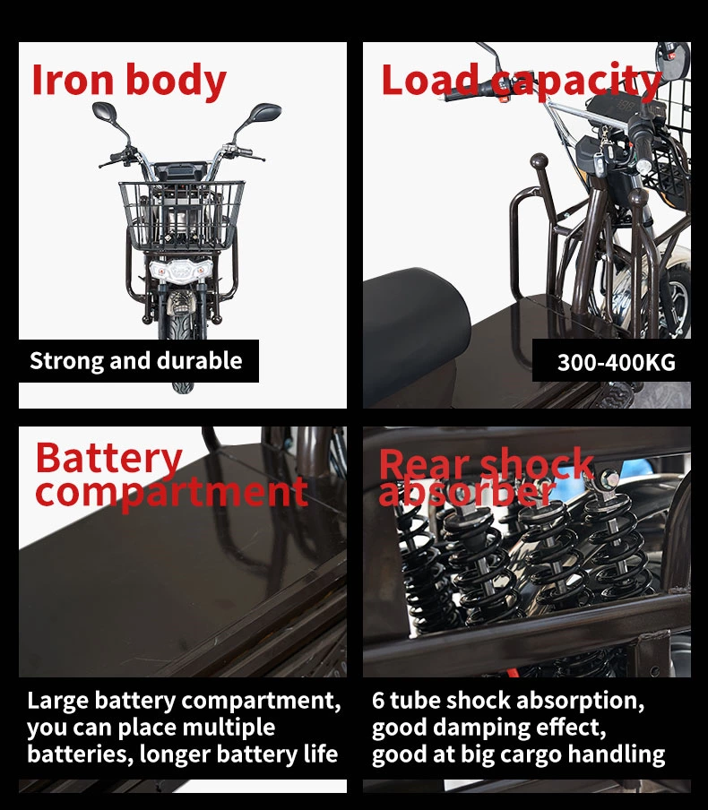 S100 ZZW 900/1000W cargo electric motorcycle